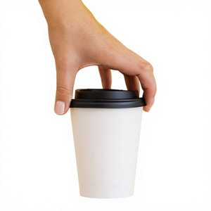 Eco-Friendly <b>Reusable</b> Coffee <b>Cup</b> with Lid Lightweight Double Wall Thermal Mug - Product Image 1