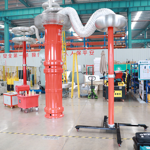 HVHipot 400kV <span class=keywords><strong>AC</strong></span> 전자식 가변 주파수 공진 시험기 800kVA 정격 용량 IP55 고전압 보호 기능 - Product Image 5