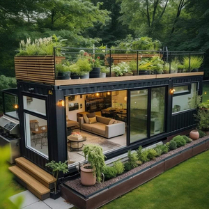 Lắp đặt nhanh chóng 20 chân mô-đun văn phòng container nhà đúc sẵn nhà CONTAINER di động làm bằng bảng điều khiển bánh sandwich - Product Image 1