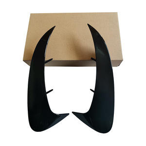 Car Window Weather Shields A177 Adhesive On Glossy Black ABS Rear Bumper Wind Blade For Mercedes W177 Sedan Models - Product Image 3