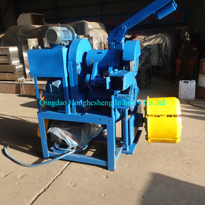 Machine de découpe de pneus ferraille usine de recyclage de coupe de pneus usagés cercle couteaux de coupe de pneus de camion - Product Image 3
