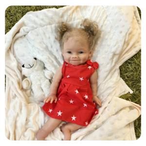 <span class=keywords><strong>Poupée</strong></span> Reborn en silicone de 16 pouces et 40cm pour filles, cadeau réaliste pour enfants - Product Image 1