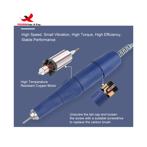 Machine à percer les ongles HQ Mixed Proc Discount Factory Wholesale 210 105L 65W 35000 tr/min pour ongles OEM Private Label Customized - Product Image 5