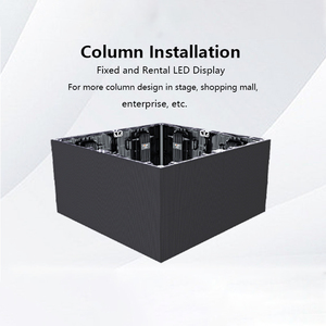 กันน้ำกลางแจ้ง P2.9 P3.9 P4.8 Cube หน้าจอ LED วิดีโอผนังแผง LED นอกหน้าจอโฆษณาเมจิก Cube หน้าจอ LED - Product Image 4