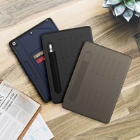 Étui magnétique intelligent pour tablette professionnelle pour le nouvel iPad 10,2 pouces 2019 2020 2021, coque transparente en TPU antichoc