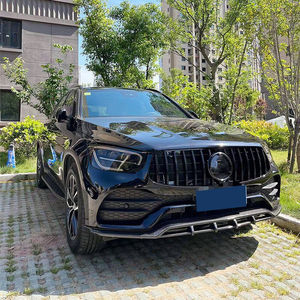 Séparateur de lèvre de pare-chocs avant en carbone pour <span class=keywords><strong>Mercedes</strong></span> Benz Classe <span class=keywords><strong>GLC</strong></span> X253 Sport GLC300 2020 2021 - Product Image 3