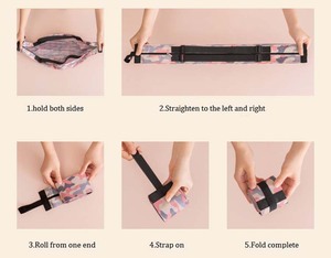 Sac de Voyage Pliable Personnalisé avec Logo – Sac de Nuit, Sac de Week-end, Sac de Rangement à Bandoulière - Product Image 5