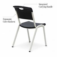 Chaise de salle à manger en gros, finition mate, anti-taches, surface lisse, inodore, sans traces, pour véranda, hall d'entrée, zones de réception