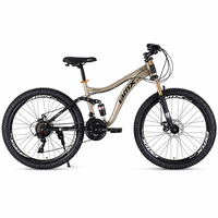 Vélo de montagne BMX 26 pouces, 21 vitesses, cadre en acier haute teneur en carbone, léger, frein à disque, pneu 2.5, Asie du Sud-Est, Amérique du Sud