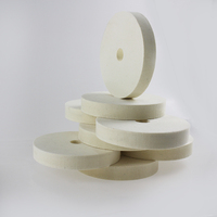 Disque abrasif en feutre de laine à forte absorption d'eau, marque OEM, origine Hebei, en stock pour le polissage