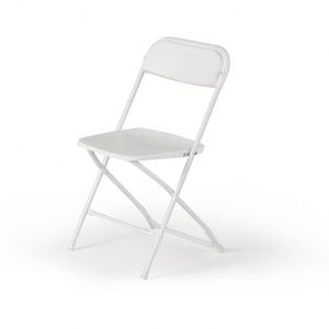 10 Commercial Black Plastic Folding Chairs Stackable Party Event Rental Chair