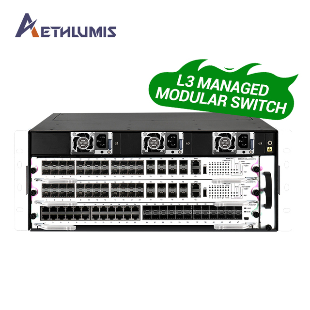 OEM Factory 48 Port Core Switch L3 Managed 1.47Tbps 1104Mpps OSPF BGP MPLS Stackable Dual Power Supply Enterprise Network Switch