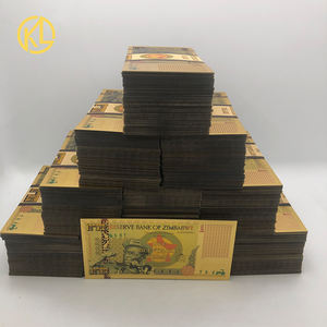 1000 pièces d'un billet de banque or du tibet pour Robert G. Mugabe souvenir et cadeaux de collection - Product Image 1