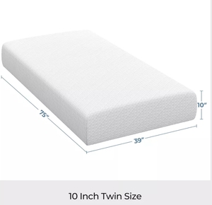 Quality Sleep Well Single Double Full King Mattress <strong>Royal</strong> Luxury High Density Swirl <strong>Gel</strong> Memory Rebonded Foam Mattress - Product Image 3