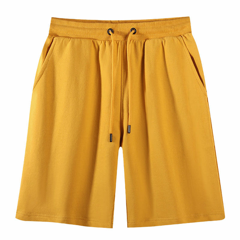 260g Terry shorts yellow