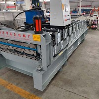 Máquina Formadora de Rollos de Láminas Metálicas para Techos, Máquina de Fabricación de Paneles de Acero de Doble Capa, Línea de Producción de Tejas Corrugadas Trapezoidales
