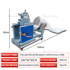 Máquina Extrusora Profesional de Arroz Inflado, Línea de Producción de Alimentos Inflados Higiénica, Máquina de Producción de Cereales Inflados de Alto Rendimiento - Product Image 4