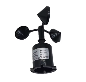 BoyAiot IP45 exterior protegido liga de alumínio DC5V/12V/24V anemômetro 0-70 m/s RS485 Modbus 4-20mA saída torre montada vento - Product Image 3