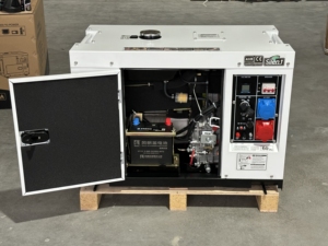 Gruppo Elettrogeno Diesel Portatile 8KW 10KW Monofase Trifase Inverter di Potenza <span class=keywords><strong>Generatore</strong></span> Elettrico Diesel Silenziato a Energia Libera Prezzo 10-12KVA - Product Image 3