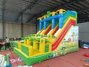 Inflatable Bouncer trượt nước 2025 mùa hè thư bị trả lại lâu đài bouncy giá rẻ nảy nhà Combo Inflatable nhảy lâu đài ngoài trời - Product Image 6