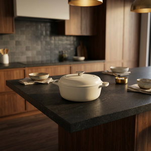 Ensemble d'armoires modernes en panneaux imitation bois avec portes en MDF, rangement de cuisine à emboîtement pour appartement et villa, Chine - Product Image 3
