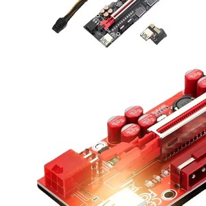 PCI-E Riser Card 009S 1X ด่วน PCI ขยาย16X 60ซม. สาย USB3.0 <span class=keywords><strong>VER009S</strong></span> 15pin SATA เพื่อ6Pin พลังงานสำหรับกราฟิกการ์ด - Product Image 6