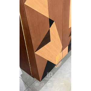 Armoire Moderne en Bois Marron, Meilleure Vente, pour Chambre, Hôtel, Appartement, Rangement de Vêtements 01 - Product Image 4