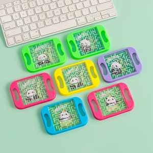 Jeu de labyrinthe de poche en plastique avec billes d'équilibre, motif Panda mignon, pour 14 ans et plus, avec des prix - Product Image 4