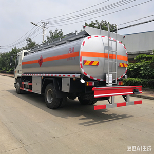 รถบรรทุกน้ำมันดีเซล 8CBM 4X2 Dongfeng รถบรรทุกถังน้ำมัน รถบรรทุกขนส่งน้ำมันสำหรับการขนส่งปิโตรเลียม - Product Image 4