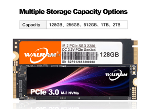 WALRAM High Speed Up to 3500Mb/s Read Speed TLC Upgrade Internal <b>SSD</b> <b>NVMe</b> PCIe 3x4 2280 256GB 512GB 1TB W3000 - Product Image 2