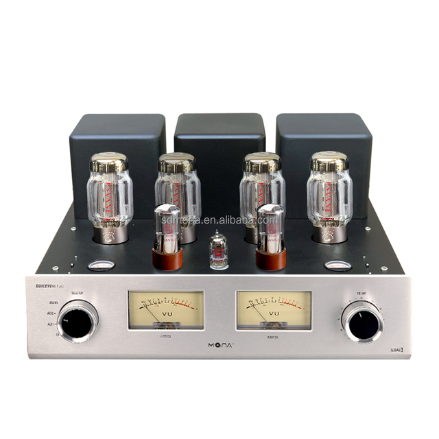 MONA Best-selling Push-Pull Class Power Amplifier KT88 ECC82 Vacuum Tubes 56W+56W 2.0 Channel Aluminium Home Use Receiver