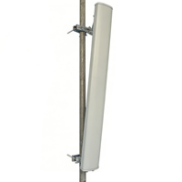 Antena de Panel Direccional para Exteriores de 2.4 GHz ISM, Antena de Estación Base de Alta Ganancia con Doble Polarización MIMO de 2400 MHz y 18 dBi, WIFI WLAN