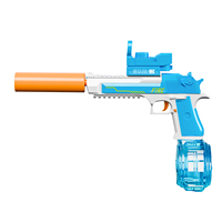 Vente flash Pistolet à eau automatique électrique WANNA MAGIC WT081676 en plastique ABS, jouet électronique pour garçons et filles, jeu en plein air