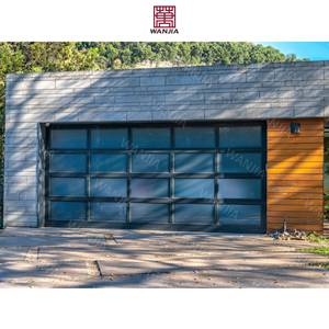 Portes <span class=keywords><strong>de</strong></span> <span class=keywords><strong>garage</strong></span> isolantes modernes pour maisons, portes extérieures en aluminium, portes <span class=keywords><strong>de</strong></span> <span class=keywords><strong>garage</strong></span> en verre - Product Image 3