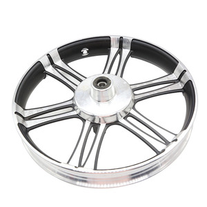 Allgemeine Motorrad räder 16 Zoll 16*2,5 16*3,0 2, 50-12 70/90-12 80/90-12 Vakuum reifen Aluminium legierung Scheiben bremse Vorderräder - Product Image 4