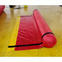 Barrière anti-inondation gonflable en PVC industriel, tube réutilisable pour la lutte contre les inondations, barrage de contrôle des crues pour les secours municipaux d'urgence