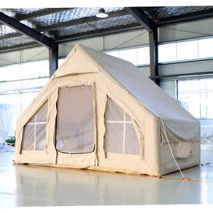 Grand Portable Glamping Pvc 100% Étanche Air Poteaux Cabine Tentes Extérieure Gonflable Hermétique Camping Tente Pour Les Voyages En Famille - Product Image 5