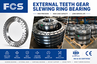 Rodamiento de Engranaje de Dientes Externos 011.25.315, Rodamiento de Anillo Giratorio, Rodamiento de Engranaje Externo, Rodamiento de Rotación, 011.25.315