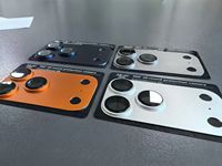 Protection d'objectif arrière en métal premium compatible avec l'étui pour iPhone 17 Air, directement de l'usine 2025, pour iPhone 17 Pro Max