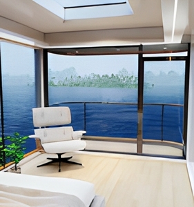Casa Cápsula Móvil con Ventanas Panorámicas, Estilo Cabaña Apple, Completamente Equipada e Inteligente, Casa Prefabricada Totalmente Amueblada <span class=keywords><strong>para</strong></span> <span class=keywords><strong>Alquiler</strong></span> en Resorts Ecológicos - Product Image 4