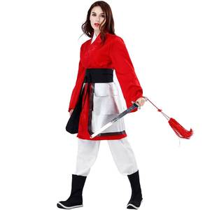 Disfraz de Cosplay de Película de Estilo Chino, Disfraz de Mujer Héroe Mulan para Niñas - Product Image 2