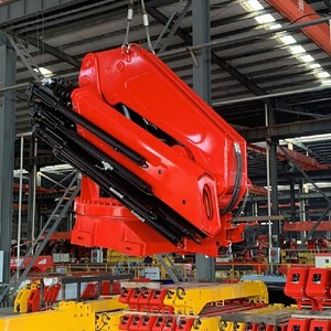Grue à flèche hydraulique pliable 20 tonnes, grue à bras articulé télescopique pour la manutention de charges lourdes - Product Image 2