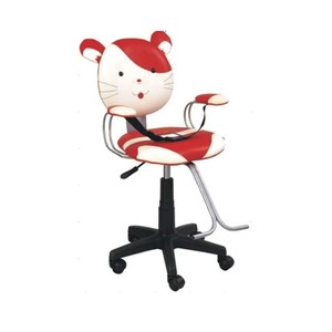Silla de Barbero para Niños DM, Reclinable, Altura Ajustable, Cuero Sintético Duradero para Salón, Taller, Uso Comercial, Diseño Moderno - Product Image 2