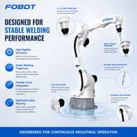 Robot Lengan Las Industri FOBOT MR12-2010 6 Axis Beban Angkut 12kg Jangkauan 2010mm Motor 220V Produsen Langsung Pabrik OEM