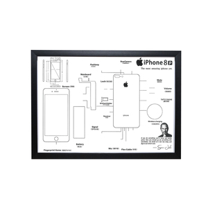 Machine <span class=keywords><strong>de</strong></span> démontage <span class=keywords><strong>de</strong></span> <span class=keywords><strong>téléphone</strong></span> portable, cadre photo en bois massif, bricolage, support <span class=keywords><strong>de</strong></span> <span class=keywords><strong>téléphone</strong></span> portable en bois, cadre photo stéréo, boîte à ombre creuse - Product Image 2
