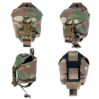 Pochette utilitaire SIVI Molle, petite pochette tactique EDC avec fixation auto-agrippante pour ceinture et sac à dos, activités de plein air