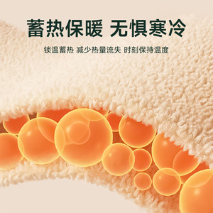 Camouflage Fleece Hat For Men And Women Thickened Warm Ear Protecting Cycling Hiking Cap Outdoor Sports Adult Use - Product Image 4