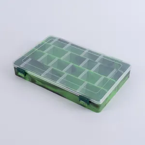 China BSCI factory ALDI supplier Fujian Quanzhou Jianhui clear fishing tackle BOX bargain sale ready to ship