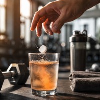 Comprimés effervescents de créatine monohydrate OEM, 20 unités, 5 g par portion, nutrition sportive