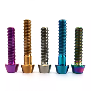 M3 M4 M5 X 25Mm M6 M8 Titan Allen Bolt Xe Đạp Tay Cầm Vít Cap Head Hex Ổ Cắm Vít Xe Đạp Thân Riser Bu Lông - Product Image 4